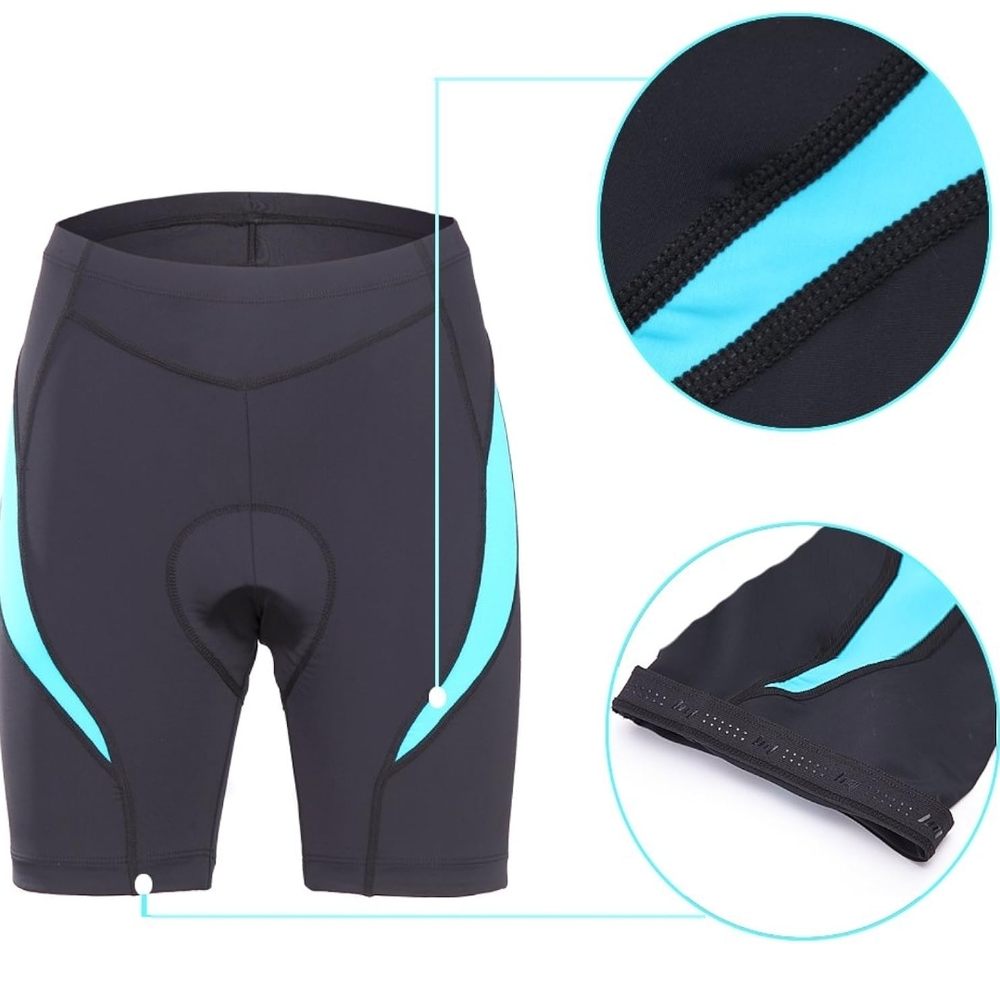 Nwt Size 2X Women's Cycling Shorts 3D Gel - Picture 4 of 10